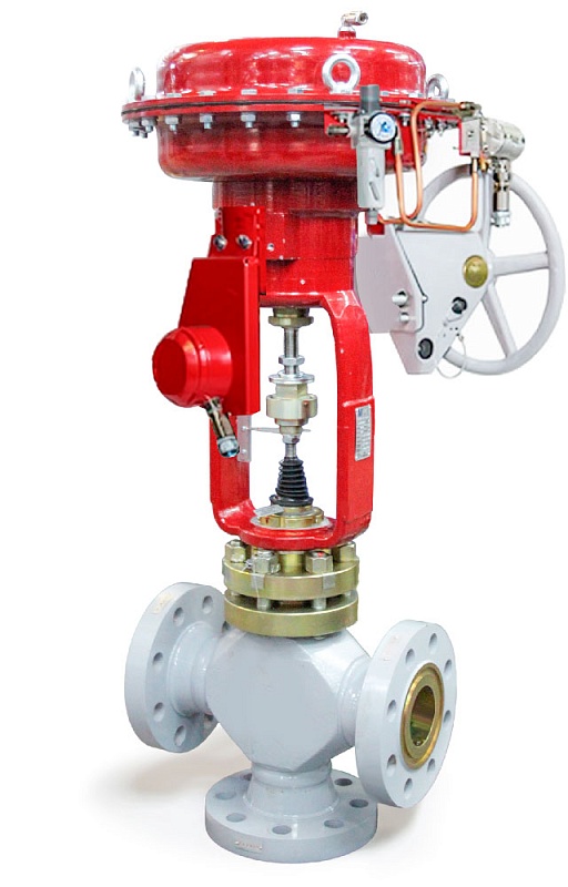 Отсечной трехходовой клапан. Серия КМО