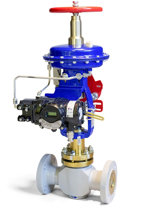 Регулирующий клапан с расширенным диапазоном регулирования. Серия КМР