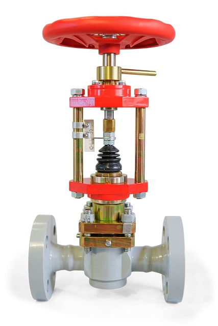 Отсечной клапан с ручным приводом. Серия КМО